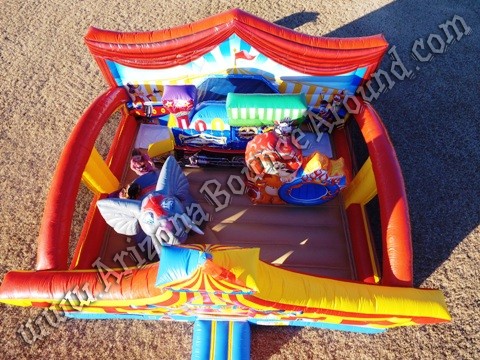 Circus themed inflatable rentals in Scottsdale